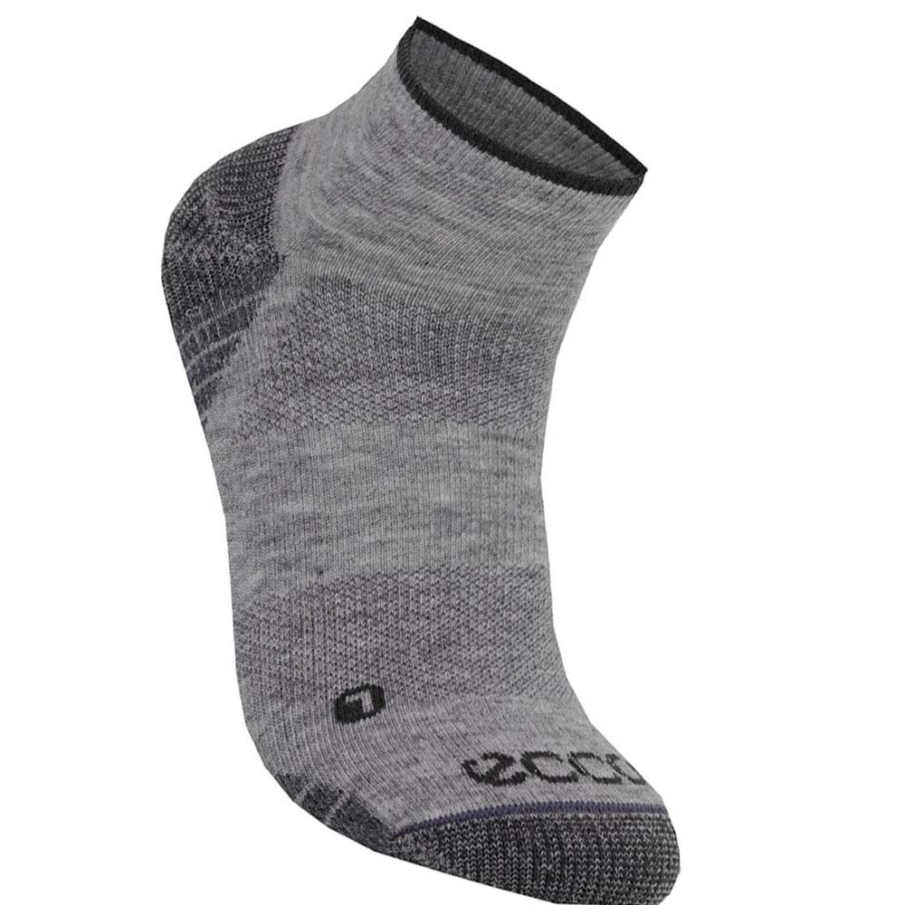 Women\'s Ecco Golf Ankle Socks Socks Silver / Grey | SG 425RVD